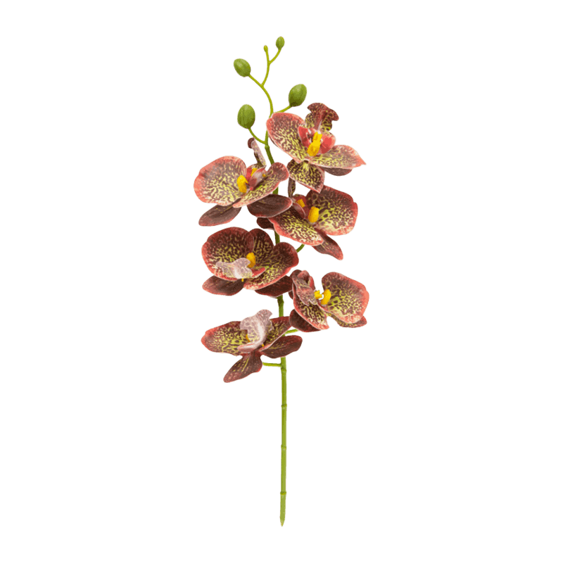 Orquídea Borboleta Artificial Com 6 Flores